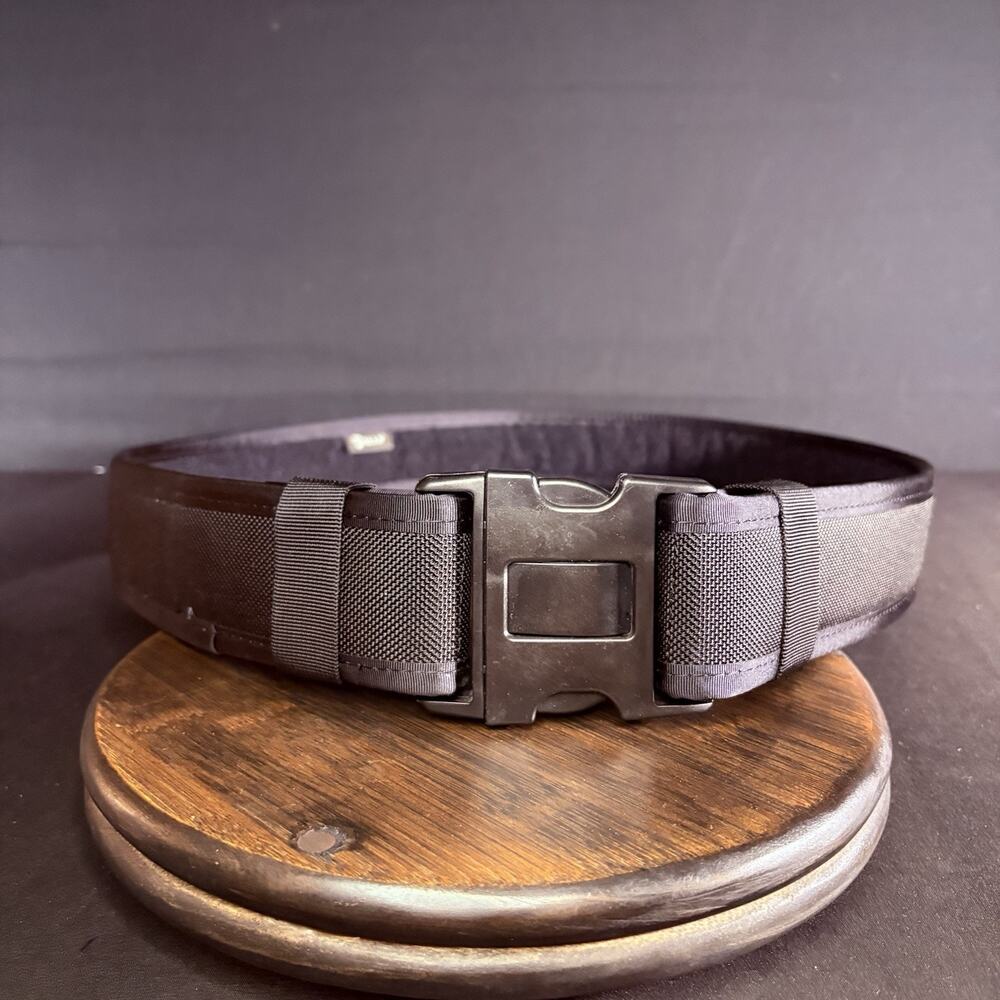 Galls Duty Belt Size 46”- 50” Black Nylon 2.25” Wide